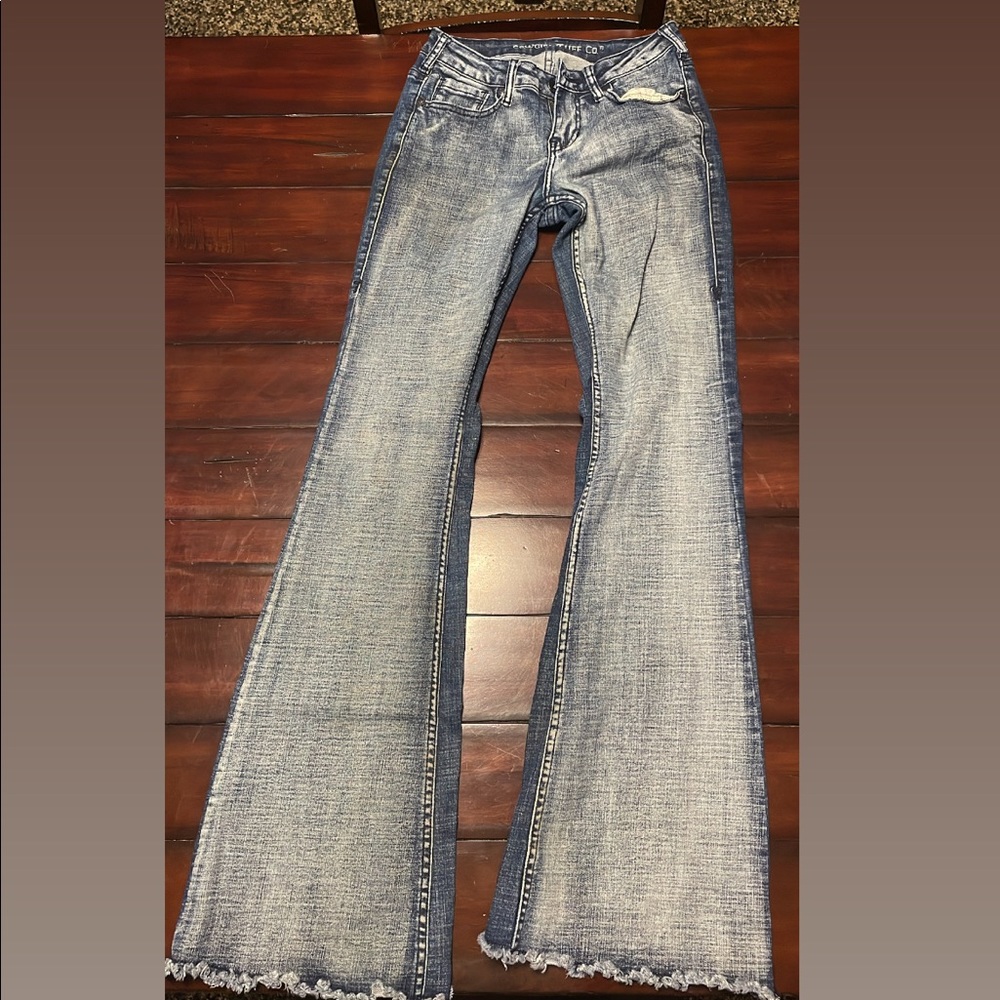 Cowgirl Tuff Co, Living on the Edge Trouser, Size 25